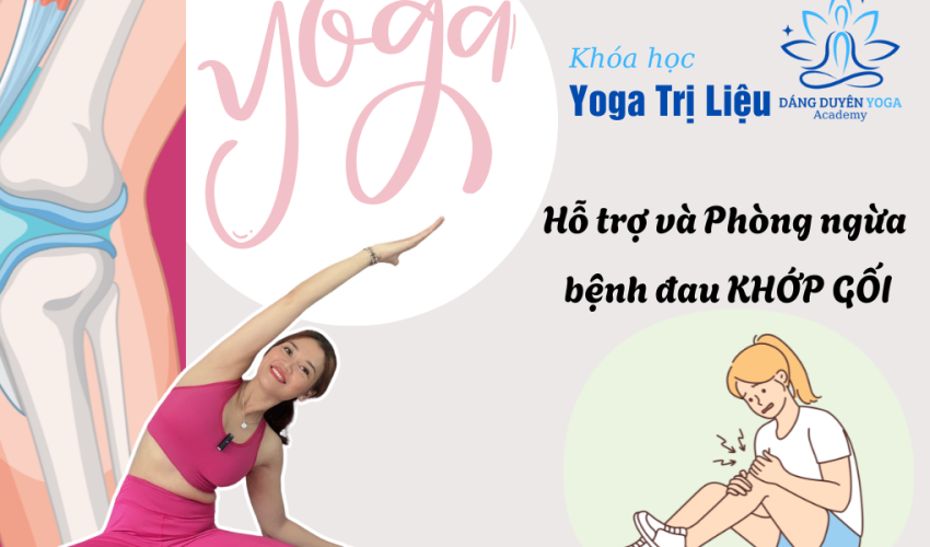 Ảnh bìa khóa học Yoga – KHỚP GỐI Ảnh bìa khóa học Yoga - KHỚP GỐI
